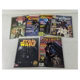 (6) Vintage Star Wars Magazine Collection