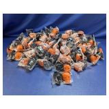 (30+) Flocked Mini Halloween Skulls