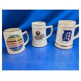 (3) Assorted Souvenir Mugs - Daytona Beach, O