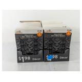 (24+) Halloween Black Glitter Spider Packs