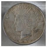 (1) 1922 Peace Silver Dollar Coin