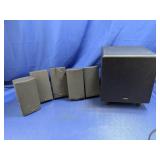 (6) Infinity HTS-10 Home Theater Speaker Set