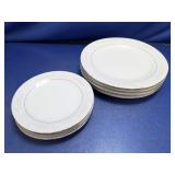 (8) The Regent Collection Dinnerware Set