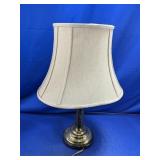 (1) Table Lamp with Fabric Shade