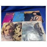 (5)Vintage Vinyl Records: Country & Pop