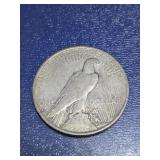 1935 Vintage Peace Silver Dollar