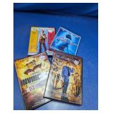 (4) Assorted Movie DVDs