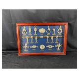 (1) Framed Knot Tying Display