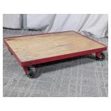 (1) Vintage Industrial Cart Platform