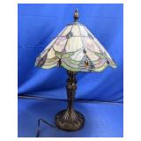 Tiffany-Style Stained Glass Table Lamp