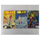 (3) Solar Man of the Atom Comic Book Lot