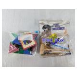 (2) Think Box Kit & Geometric Puzzle Set