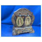 (1) Vintage Wooden Jewelry Box