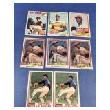 (8) 1977-1982 J.R. Richard Baseball Cards