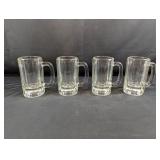 (4) Vintage Beer Mugs