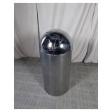 (2) Vintage Witt Metal Trash Cans