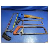 (5) Assorted Hand Saws