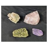 (4) Gemstone and Mineral Collection