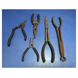 (5) Assorted Pliers - Various Types