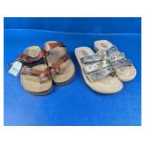 Time and Tru & Earth Spirit Sandals ï¿½ Size 7.5-8