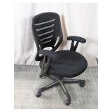 (1) Black Mesh Ergonomic Office Chair