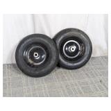 (2) 8" Pneumatic Wheels- Tires on Rim