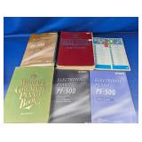 (6) Piano Books & Yamaha Manuals Collection