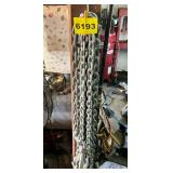 Lot Chains On Wall & Floor