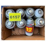 Box of 8 Cans Refrigerant 12