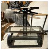 3 Tier Glass Big Screen TV Stand