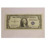 1935-F Blue Seal $1 Silver Certificate