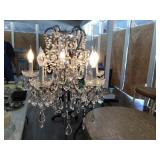 Crystal Chandelier Style Floor Lamp