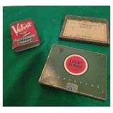 NOS UNOPENED Velvet Tobacco Tin &