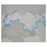 Fenton Aqua Crest Dish