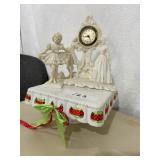 Cake Stand, Clock & Girl