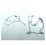 Sterling Silver Chains  4.99 grams