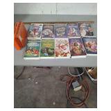 DISNEY AND OTHER VHS MOVIES