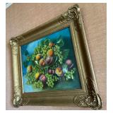 LR- FRUIT PAINTING IN FRAME