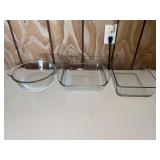 G- GLASS BAKING DISHES