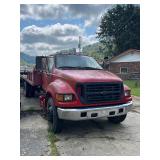 2000 FORD F-650 OS1- 2000 FORD F-650 ROLL BACK - HAS TITLE