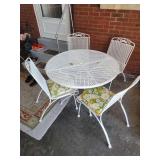 METAL PATIO FURNITURE