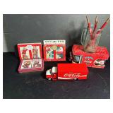 COCA COLA CARDS - ORNAMENTS - TRUCK