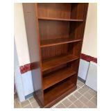 B2- WOODEN BOOKSHELF