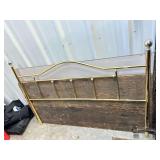 CW - HEADBOARD- RAILS - WOODEN CRATE