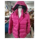 LANDS END SZ MEDIUM HOODED COAT