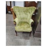 VINTAGE - WINGBACK CHAIR - 18 INCHES FLOOR TO SEAT