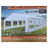 L5- PARTY TENT FULL ENCLOSED 20