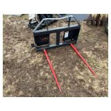 SKID STEER BALE SPEAR