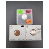 SR- WHEAT CENT AND PENNIES