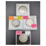 SR- BARBER HALF DOLLARS